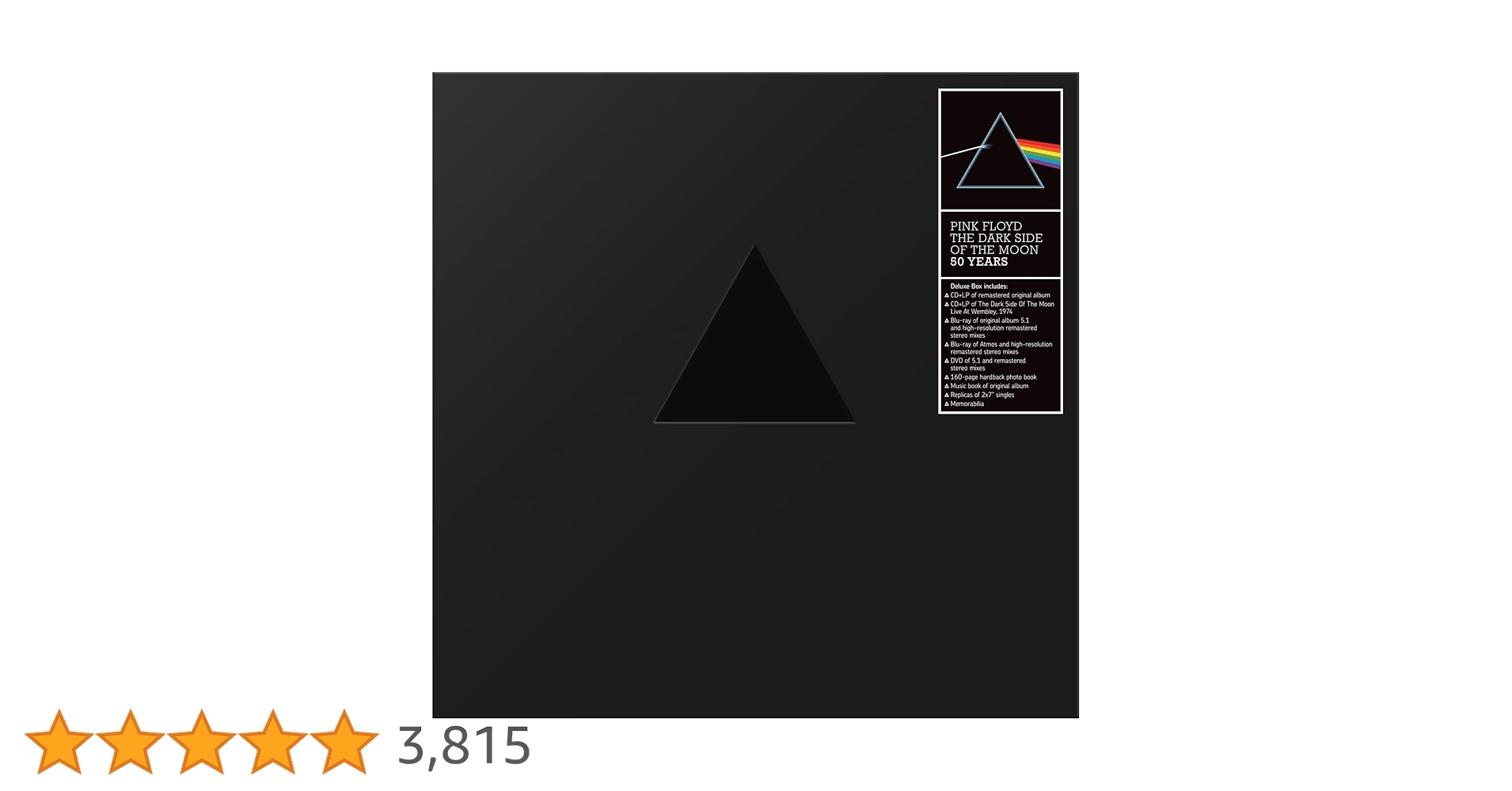 洋楽 Pink Floyd / Dark Side Of The Moon / Box The Dark Side Of The Moon - 50th Anniversary Box Set (Vinyl